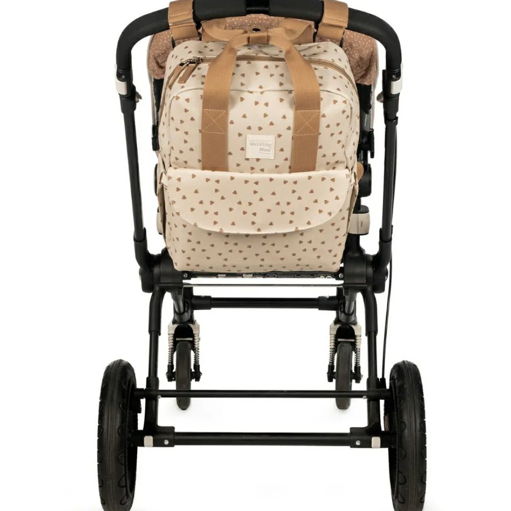 Hot Sac à dos coeurs Poppy Cannelle Sac À Dos À Langer