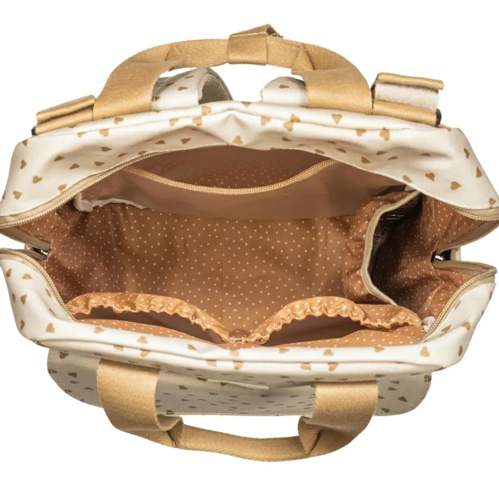 Hot Sac à dos coeurs Poppy Cannelle Sac À Dos À Langer