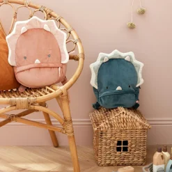 Noukie's Sac à dos en veloudoux tricératops Popsie