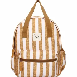 Clearance Sac à dos enfant à anses Rayures caramel Enfant Sac À Dos Enfant