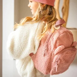 Enfant Kidzroom Sac à dos enfant Beary Excited Ours bouclette vieux rose