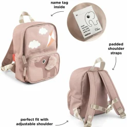 Enfant Done by Deer Sac à dos enfant canvas Elphee Rose