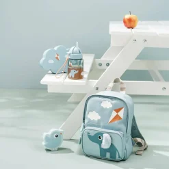 Best Sac à dos enfant canvas Elphee Bleu Enfant Sac À Dos Enfant