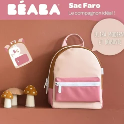 Enfant Béaba Sac à dos enfant faro dusty rose