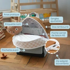 Best Sac à dos enfant faro matcha latte Enfant Sac À Dos Enfant