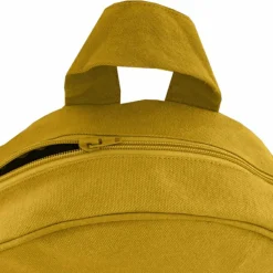 Les Griottes Sac à dos enfant jaune moutarde (personnalisable)
