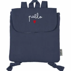 Sac à dos Gaze Bleu Jean (personnalisable) Enfant Sac À Dos Enfant