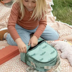 Enfant Done by Deer Sac à dos isotherme enfant Croco vert