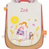 Enfant L'oiseau bateau Sac à dos La fille et la trottinette (personnalisable)