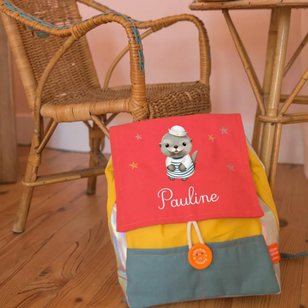 Best Sac à dos Loutre Mer (personnalisable) Enfant Sac À Dos Enfant