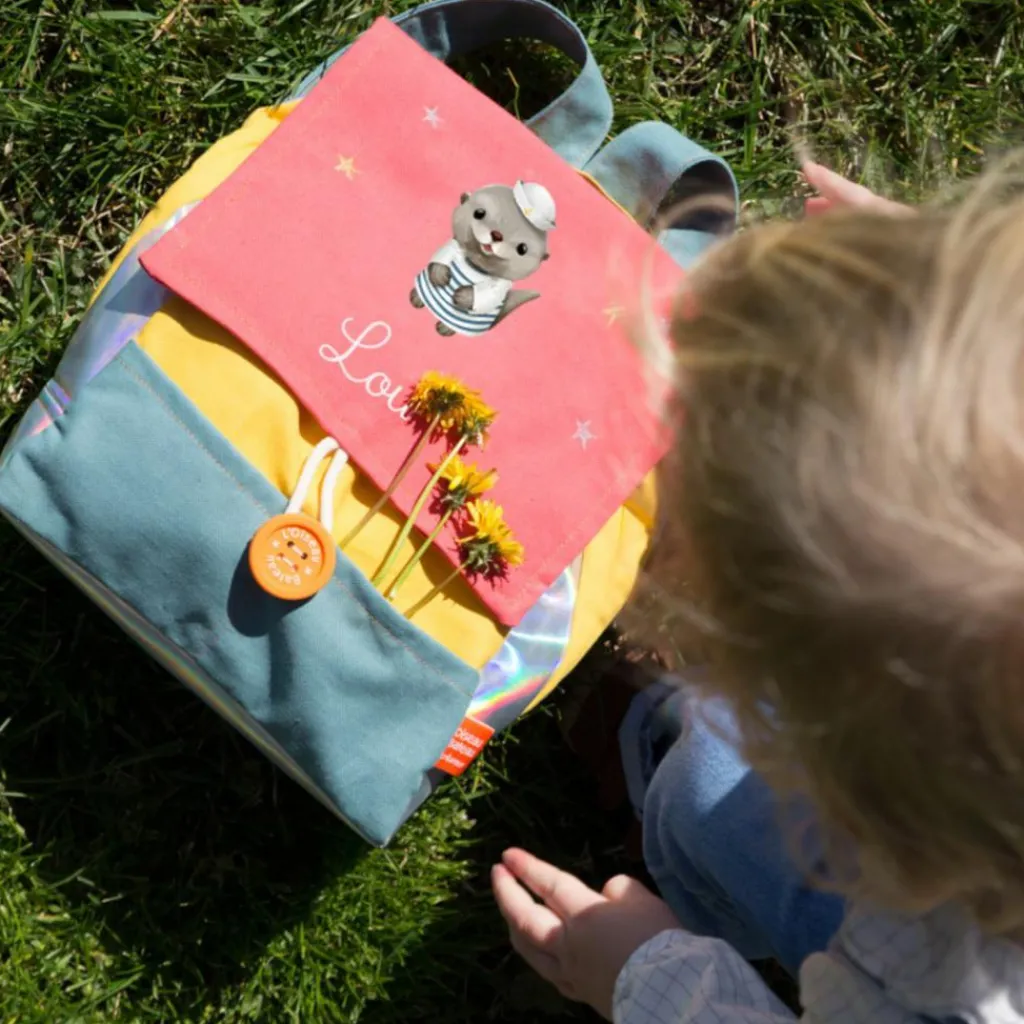 Best Sac à dos Loutre Mer (personnalisable) Enfant Sac À Dos Enfant