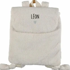 Sale Sac à dos Moumoute Ecru (personnalisable) Enfant Sac À Dos Enfant
