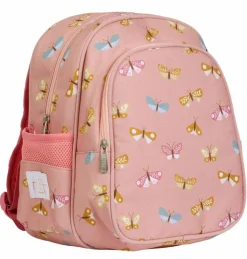 Enfant A Little Lovely Company Sac à dos Papillons avec poche isotherme