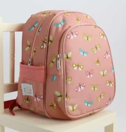 Enfant A Little Lovely Company Sac à dos Papillons avec poche isotherme