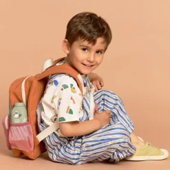 Enfant Hindbag Sac à dos Romy Sauge-Rose blush