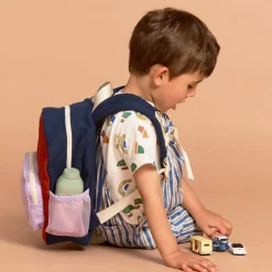 Enfant Hindbag Sac à dos Romy Terracotta-Lilas