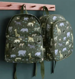 Enfant A Little Lovely Company Sac à dos Savane avec poche isotherme