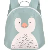 Lässig Sac à dos Tiny About Friends Pingouin bleu clair