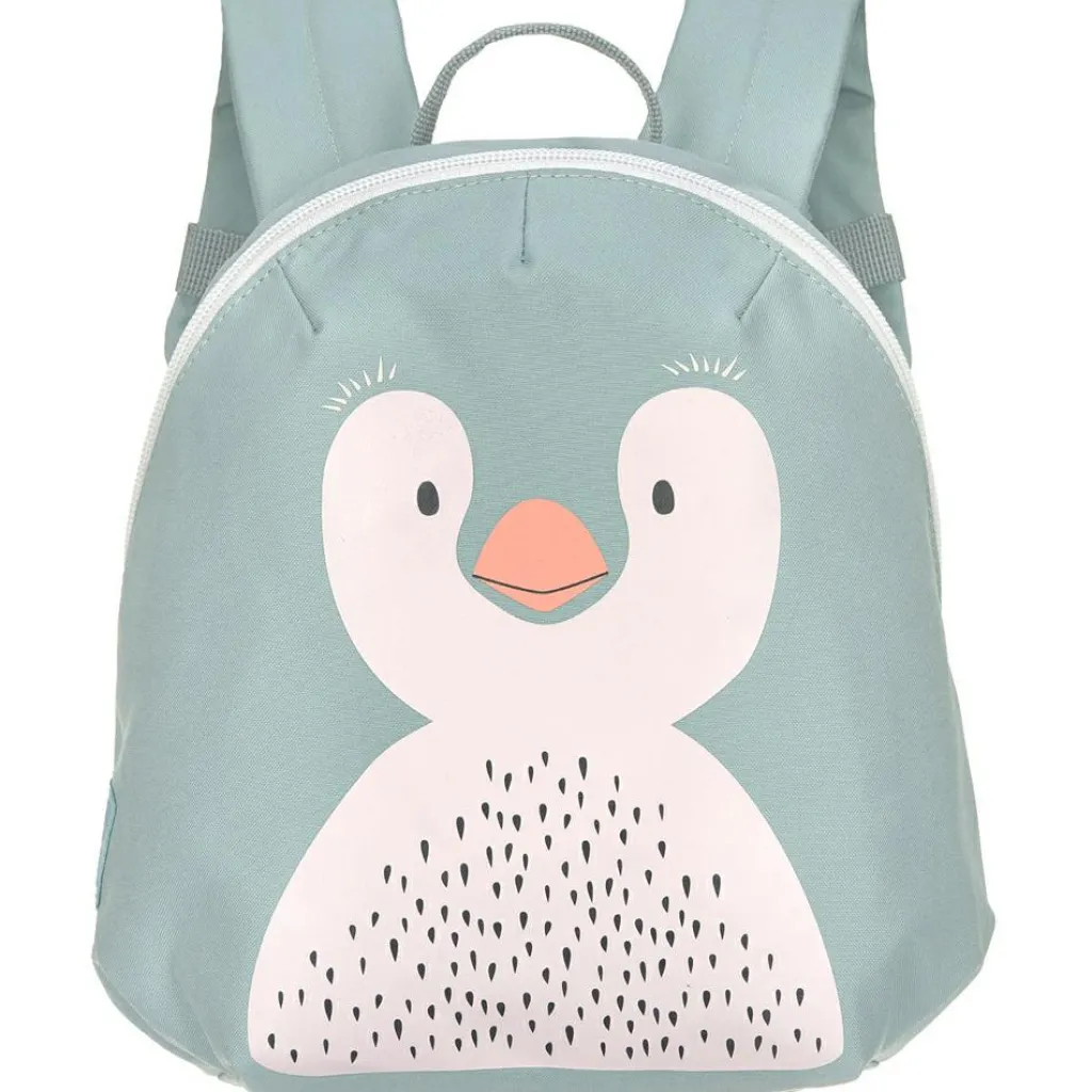 Lässig Sac à dos Tiny About Friends Pingouin bleu clair