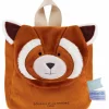 Doudou et Compagnie Sac à dos UNICEF Panda Roux
