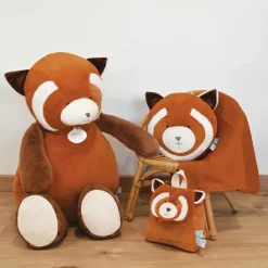 Doudou et Compagnie Sac à dos UNICEF Panda Roux
