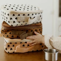 Hot Sac à goûter isotherme Cœurs Saumon Sac Isotherme