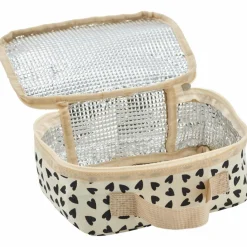 New Sac à goûter isotherme Cœurs Ecru Sac Isotherme