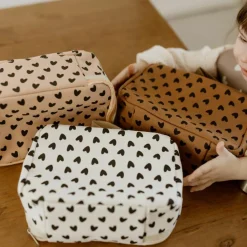 New Sac à goûter isotherme Cœurs Ecru Sac Isotherme