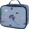 Sale Sac à goûter x Tartine et Chocolat Globe-Trotter Bleu Sac Isotherme