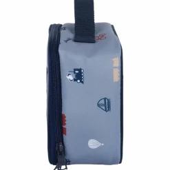 Sale Sac à goûter x Tartine et Chocolat Globe-Trotter Bleu Sac Isotherme