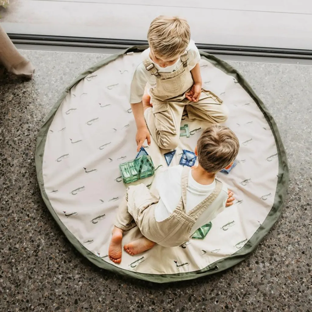 Play&Go Sac à jouet 2 en 1 Noomad Original Croco