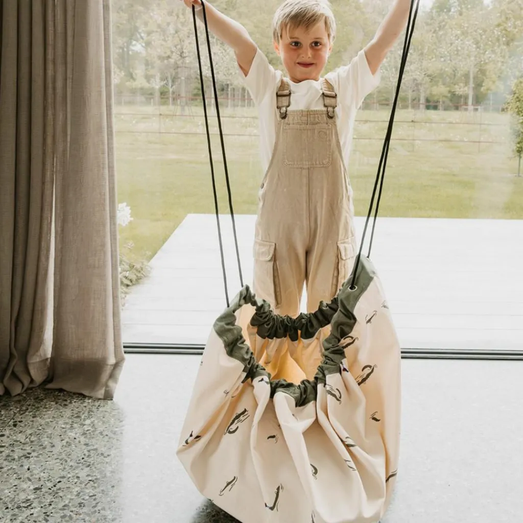 Play&Go Sac à jouet 2 en 1 Noomad Original Croco