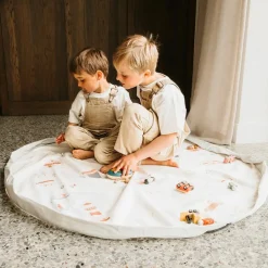 Play&Go Sac à jouet 2 en 1 réversible Noomad Original Citymap