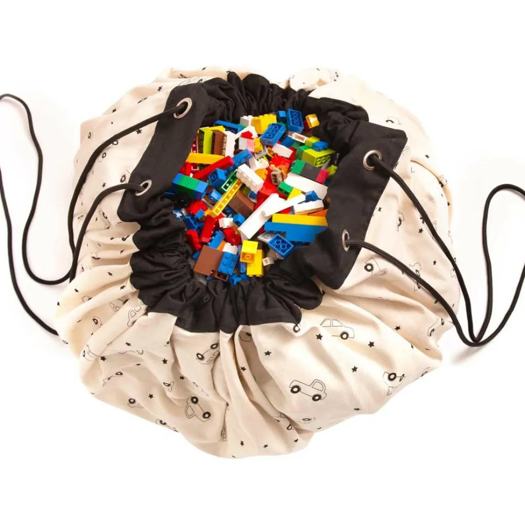 Play&Go Sac à jouet 2 en 1 réversible Noomad Original Playville