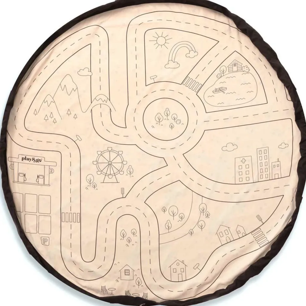 Play&Go Sac à jouet 2 en 1 réversible Noomad Original Playville