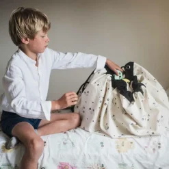 Play&Go Sac à jouet 2 en 1 réversible Noomad Original Playville