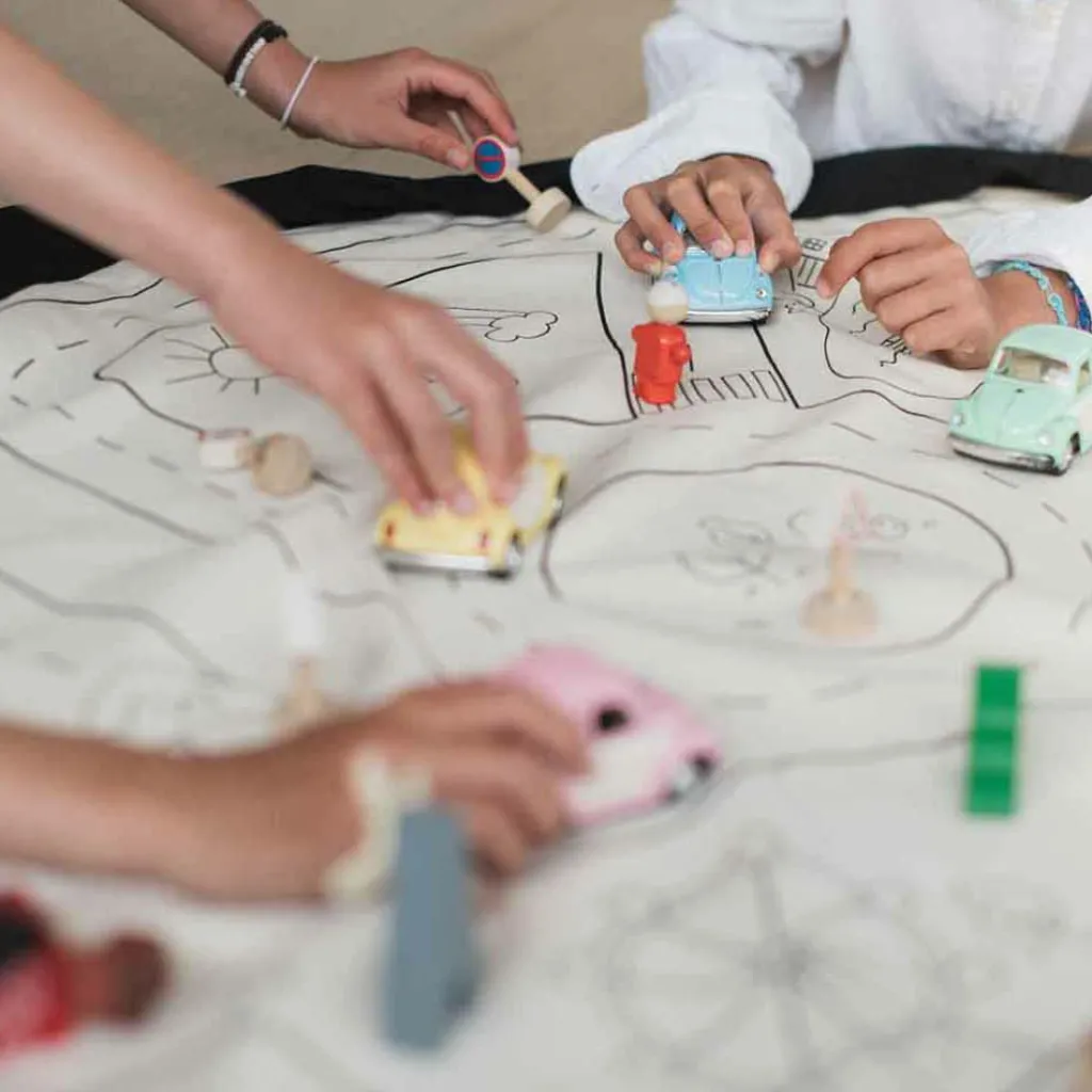 Play&Go Sac à jouet 2 en 1 réversible Noomad Original Playville