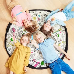 Best Sac à jouets 2 en 1 réversible Noomad Original Color my bag OMY Paris Sac À Jouets