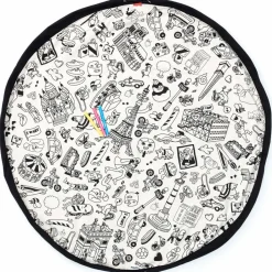 Best Sac à jouets 2 en 1 réversible Noomad Original Color my bag OMY Paris Sac À Jouets