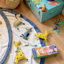 Play&Go Sac à jouets 2 en 1 réversible Noomad Original Les Toupitis