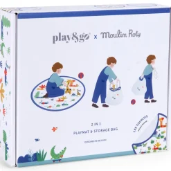 Play&Go Sac à jouets 2 en 1 réversible Noomad Original Les Toupitis