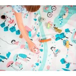 Play&Go Sac à jouets 2 en 1 réversible Noomad Original Walk in a Park