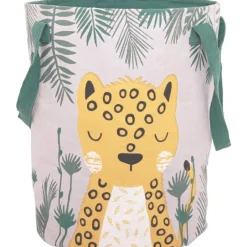 Nattiot Sac à jouets léopard Sören (30 x 40 cm)