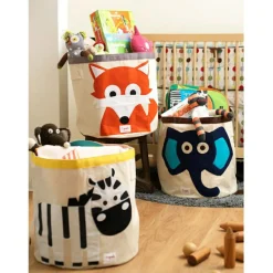 Outlet Sac à jouets Zèbre Panier De Rangement