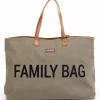Sac à langer à anses Family bag toile kaki Sac À Langer À Anses