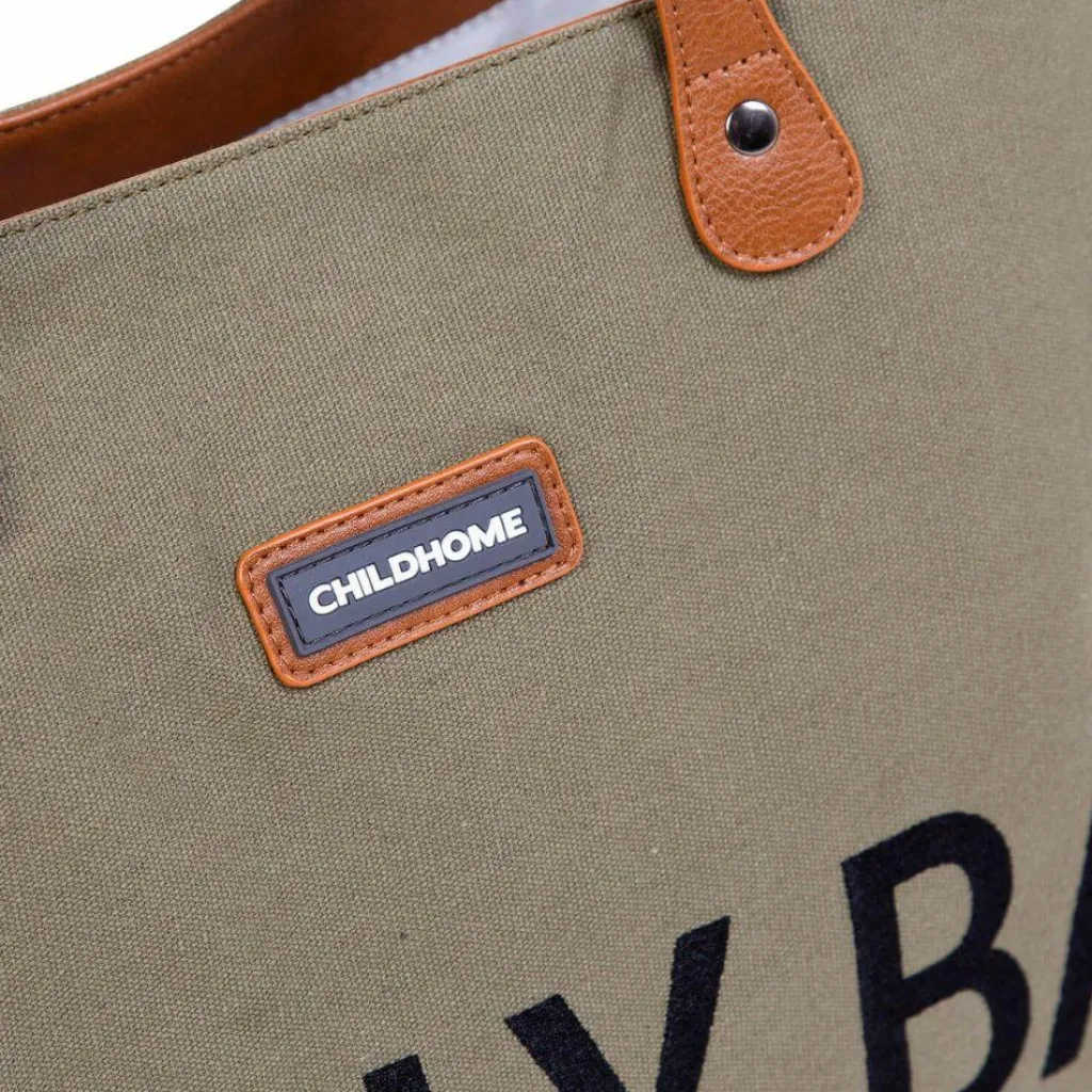 Sac à langer à anses Family bag toile kaki Sac À Langer À Anses