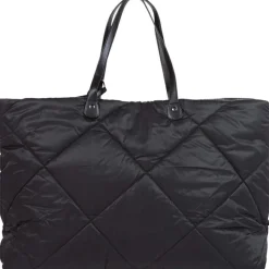 Sale Sac à langer à anses Family bag matelassé noir Sac À Langer À Anses