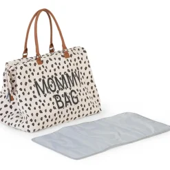 Discount Sac à langer à anses Mommy bag large Canvas leopard Sac À Langer À Anses