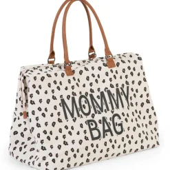 Discount Sac à langer à anses Mommy bag large Canvas leopard Sac À Langer À Anses