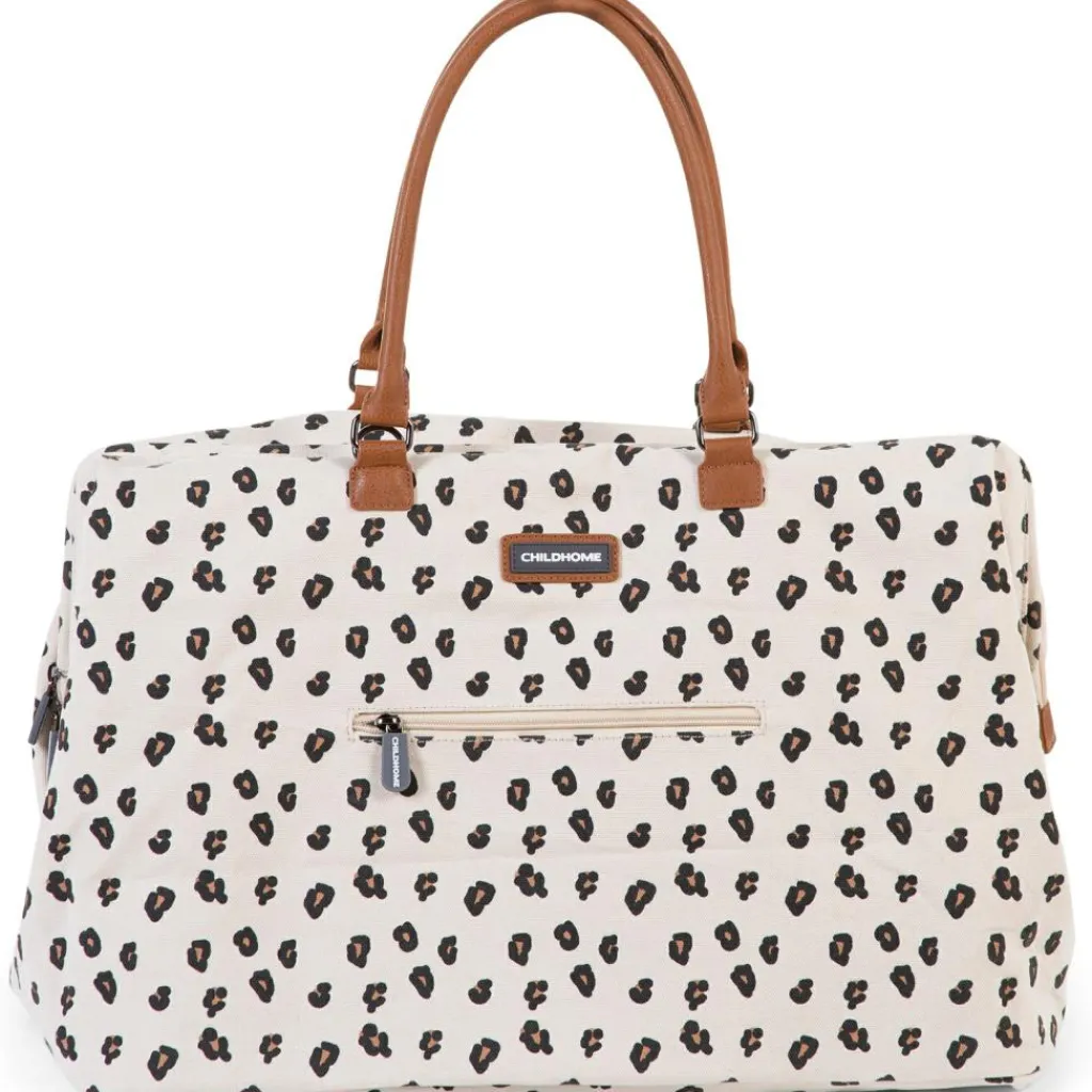 Discount Sac à langer à anses Mommy bag large Canvas leopard Sac À Langer À Anses
